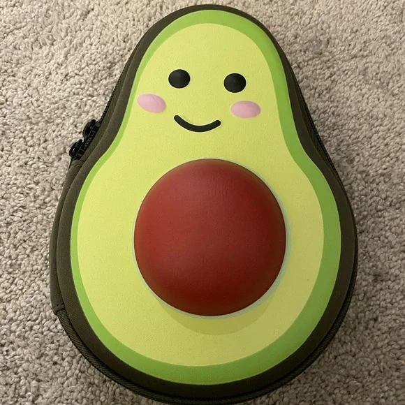 NWT Avocado Kids Pencil Case Hardcase - Picture 2 of 4